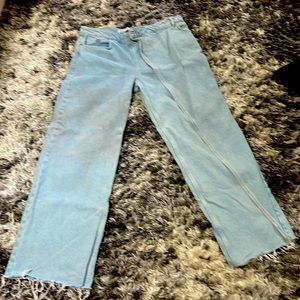 Wrap around jeans